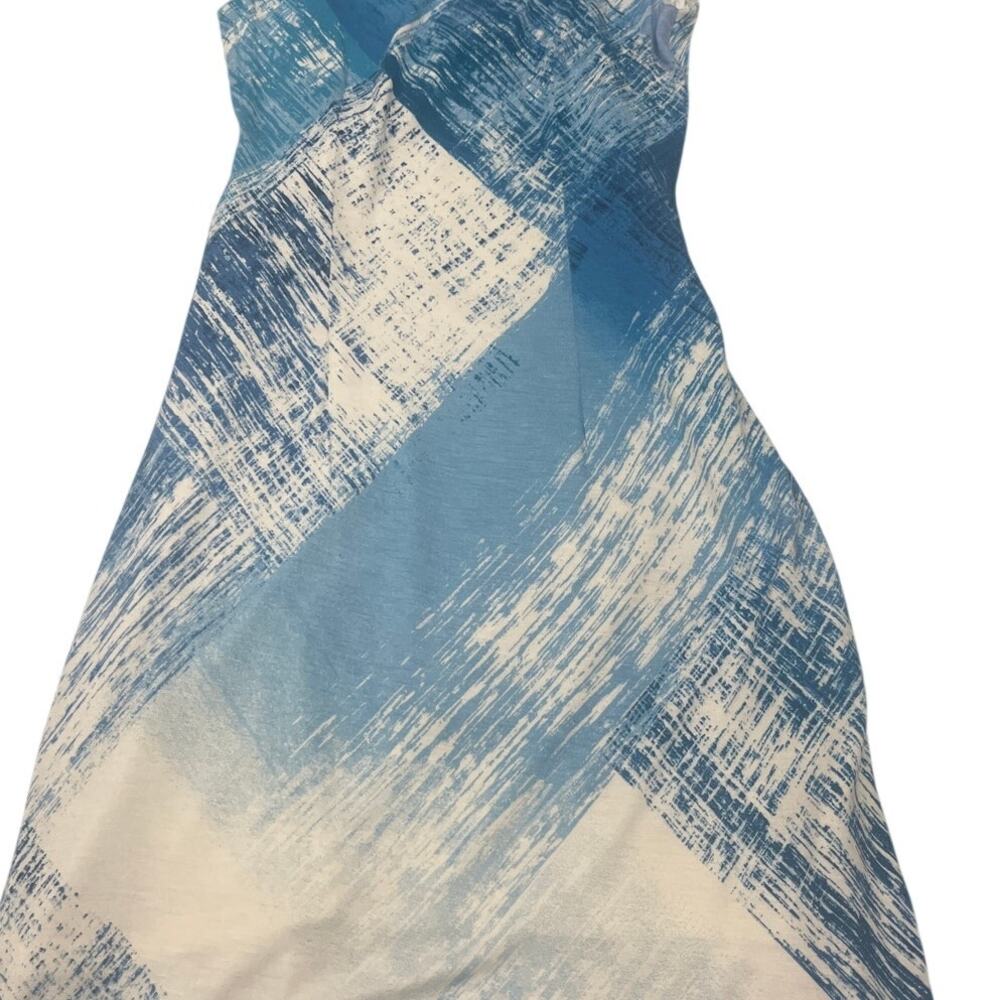 Tommy Bahama Kern River Plaid Rayon Wrap Dress Blue XXS NWT Stretch - Picture 3 of 3